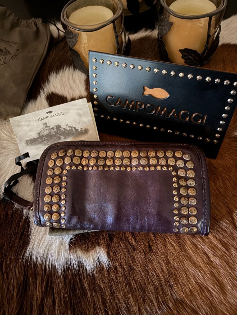 Campomaggi Studded Wallet - Wow!